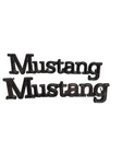 Ford Mustang 70'S Fender D4ZB 16B114 Pair Emblems #. Fixed Price $39.99.