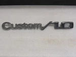 69-72 Chevrolet Chevy CUSTOM/10 C10 Pickup Truck Fender Emblem Badge #3944759. Fixed Price $51.00.
