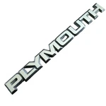 Plymouth Oem 1984-1990 S Body 3/8" Emblem Badge Logo Name Plate 4328117. Fixed Price $12.00.