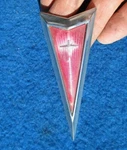 1973 Pontiac Bonneville Grandville Catalina Grill Center Ornament Oe Gm # 488404. Fixed Price $39.99.