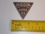 Rare 1928 Hudson & Super Six Radiator Emblem Automotive Car Hood Badge Logo. Fixed Price $99.00.