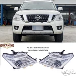 Pair For 2017-2020 Nissan Armada Halogen+led Headlights Assembly 8PIN Left+right. Fixed Price $359.99.
