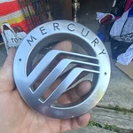 Mercury Mountaineer Hood Radiator Grille Emblem Badge Logo Oem 8E648B262A. Fixed Price $25.00.
