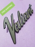 BIN2 Vintage Plymouth Valiant Metal Emblem Ornament Nameplate Badge 3680462. Fixed Price $27.99.