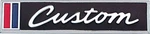 1967-68 Chevrolet Truck; "custom" Door Panel Emblems; Pair. Fixed Price $71.99.