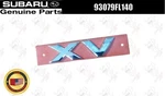 Subaru Letter Mark Rear "xv" Logo Emblem 93079FL140. Fixed Price $32.00.
