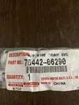 Toyota Camry Luggage Nameplate Emblem New Never Opened Part Number 75442-06290. Fixed Price $18.99.