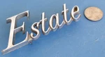 Chevrolet Estate Wagon 69 70 71 Emblem Vtg Gm Oem Chrome Badge 8737961. Fixed Price $21.99.