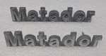 1974 75 76 77 78 Amc Matador Emblems Set Oem 3672054. Fixed Price $17.99.