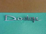 1962 Dart 330 440 Dodge Nos Mopar #2254773 Rear Body Nameplate Emblem Chryco. Fixed Price $299.62.