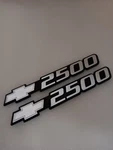 15707434 1999-2006 Chevy Silverado Or Suburban 2500 Emblems *pair*. Fixed Price $62.99.