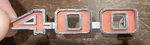 1970-72 Chevrolet Chevelle 400 Emblem 342118. Fixed Price $14.99.