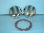 1936 Ford Passenger Car Horn Grille Covers With Mounting Pads Coupe Sedan. Fixed Price $57.35.