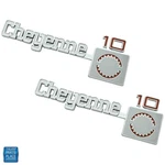 1975-1980 Gm Chevy Cheyenne 10 1/2 Ton Truck Front Fender Emblem 14016636 Pr. Fixed Price $108.99.