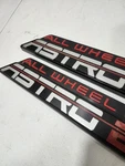 Oem Chevrolet Chevy Ext Awd Astro Front Door Emblem Nameplate Set 15628858. Fixed Price $69.99.