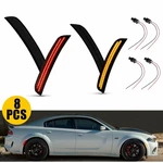 4X Amber Red Led Side Marker Lights Wiring Harness For 2015-2021 Dodge Charger. Fixed Price $43.69.