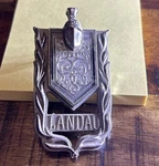1973-1977 Chevrolet Chevy Monte Carlo Landau Roof Badge Emblem 9657609 Oem See. Fixed Price $25.00.