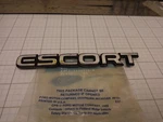 Ford Oem Nos E8FZ-5842528-A Emblem Name Plate Escort Some 88 89 Rear. Fixed Price $16.99.