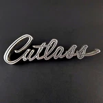 Vintage 1968-69 Oldsmobile Cutlass Script Emblem Oem 399503. Fixed Price $20.00.