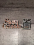 1975 - 1980 Gmc Sierra Grande Truck Fender Emblem Script Badge 351829. Fixed Price $120.00.