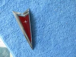 Nos 1976-1980 Pontiac Sunbird Diecast Metal Header Panel Emblem-part 499791. Fixed Price $12.50.