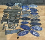 Huge Lot Of Ford Emblems F150 F250 Chrome Fender Trim Etc. Fixed Price $75.99.