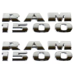 Set Of Oem 11-26 Ram 1500 + Promaster Chrome Door Emblem Nameplates 68210902AA. Fixed Price $49.99.
