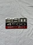 08-12 Dodge Ram 4500 Heavy Duty Emblem Badge Decal Oem 55277315AB. Fixed Price $8.00.