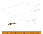 Gm Oem 17-19 Xts Trunk Lid Exterior Trim-nameplate 23394040. Fixed Price $35.57.