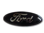 New Oem Ford 7" Rear Back Tailgate Emblem Black Chrome Oval Decal Ranger & Sd. Fixed Price $49.99.
