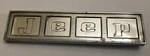 1960S/1970S Commando/gladiator/jeepster/wagoneer Tailgate Emblem. Fixed Price $55.00.