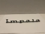 Vintage Chevrolet Impala Emblem 7674544 Used Condition Cosmetic Flaws. Fixed Price $22.00.