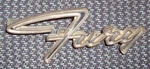 1965 Plymouth Fury Trunk Deck Lid Script - Emblem Name Plate 2526192 Used Oem. Fixed Price $35.00.