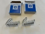 Nos Pair Of 1968-69 Camaro Z/28 Copo Header Or Trunk Deck Emblems Gm# 3916654. Fixed Price $259.99.