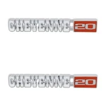 04-593 Brothers Trucks C/k Fender Badge Pair Cheyenne 20. Fixed Price $105.95.