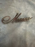 1975 1976 1977 1978 Dodge Monaco Fender Script Emblem # 4017272 Badge Mopar. Fixed Price $25.00.
