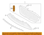 Ford Oem 17-20 Mkz Front Bumper Grille Components-emblem HP5Z8213BA. Fixed Price $37.49.