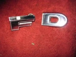 61-64 Ford Truck Upper Grill Letters "f" "d" C4TB-8A342 Oem 1961-1964. Fixed Price $19.64.