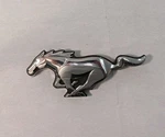 Mustang Front Grille Emblem Running Horse Silver 8" Fits 2013- 2014. Fixed Price $34.98.