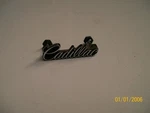 1625295 Cadillac Emblem Black + Chrome 1.75" With Posts And Nuts, Very Clean.. Fixed Price $15.00.