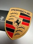 Oem Porsche Color Crest Sew-on Badge Cloth Emblem 2X2.5 WAP-107-067-14 Genuine. Fixed Price $34.99.