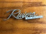 1971 Buick Boat Tail Riviera Emblem Donk Whip. Fixed Price $26.99.