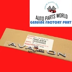 Genuine Oem Toyota 13-18 Avalon Luggage Compartment Door Name Plate 75442-07010. Fixed Price $37.89.