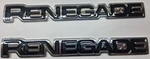 2015-21 Jeep Renegade Emblem Chrome Black Placement & Door Oem 520050580. Fixed Price $19.99.
