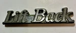 1979 1981 Toyota Lift Back Plastic Rear Emblem W Pins Oem 67010-20080. Fixed Price $28.50.