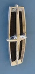 Lincoln Front Fender Mks Emblem D720B-3400 Lh Blk/chrome 07-15 08 09 10 11 12 13. Fixed Price $24.99.