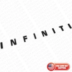 For Infiniti Rear Trunk Lid Logo Letter Badge Emblem Nameplate Sport Gloss Black. Fixed Price $54.99.