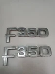80 81 82 83 84 85 86 Ford F-350 F350 Side Emblem Logo Badge Symbol Used Oem. Fixed Price $44.99.