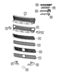 Genuine Mopar Srt Nameplate 68466561AA. Fixed Price $73.30.