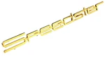 Porsche Gold Speedster Emblem 644-559-321-40 64455932140. Fixed Price $96.55.
